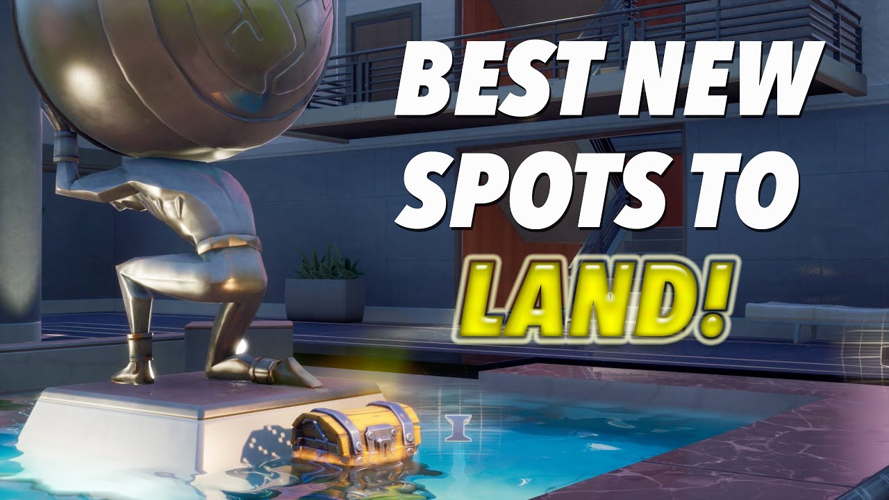 Best Places to LAND in SEASON 2! (FORTNITE) YouTube