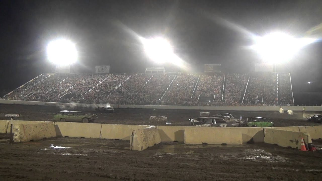 Team Demolition Derby Rt 66 Joliet, IL 08/23/2014 YouTube