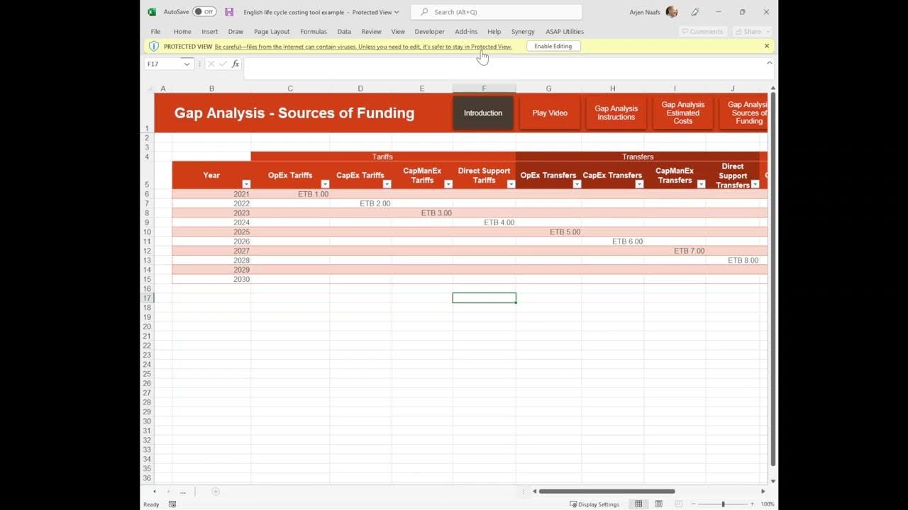 Enabling Macros - YouTube