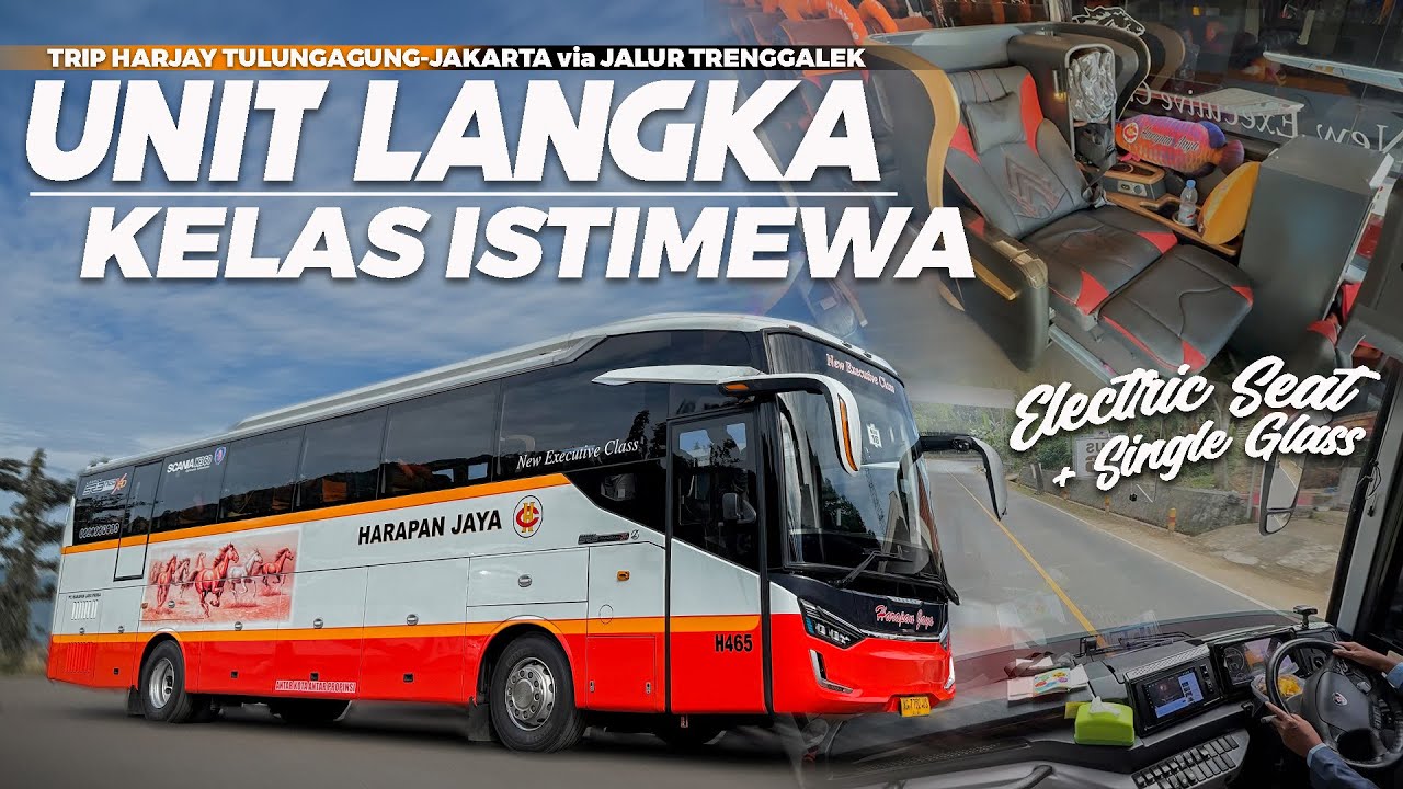 [ SCANIA K360 PALING GAGAH !! ] JALUR GAK BIASA DAN INDAH ! Trip Harapan Jaya Bus 16 Luxury