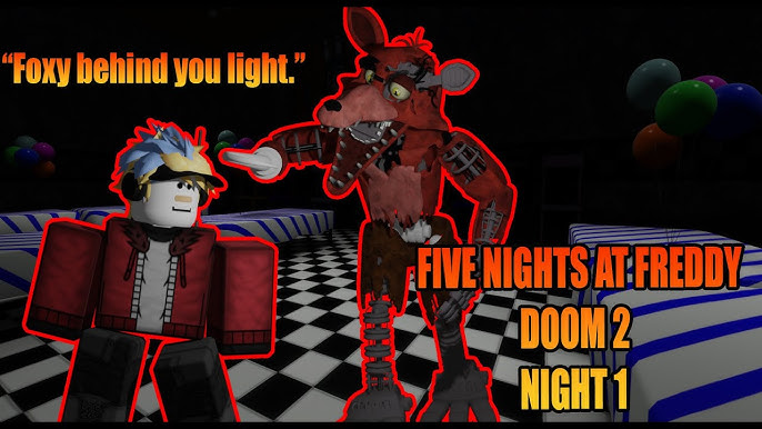 Five Nights At Freddy's Doom 2 ROBLOX - night 6 - just walking
