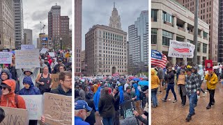 (Part 2) Hands Off! Protest in Columbus, Ohio on Saturday, April 5th, 2025