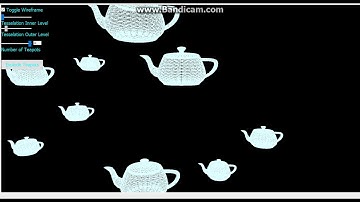 QT Teapot Explosion OpenGL