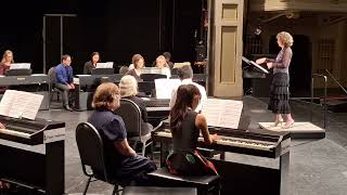 Purdue University: Monster Piano Concert, conductor: Nadya Dubikovsky.