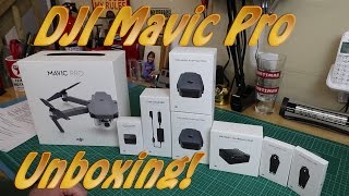 DJI Mavic Pro Fly More Combo Unboxing B&H