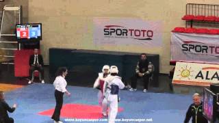 +73Kg Meltem Guclu Vs Emine Bayram (2013 Turkish Senyor Tkd Championships)