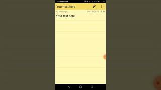 How to Change View of your Notes in ColorNote Application screenshot 2