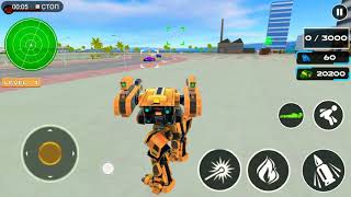 МАШИНА РОБОТ ПРОТИВ МАШИНЫ - ГОНКИ - ДРИФТ - АНДРОИД ИГРА -SUPER CAR ROBOT TRANSFORMER screenshot 5