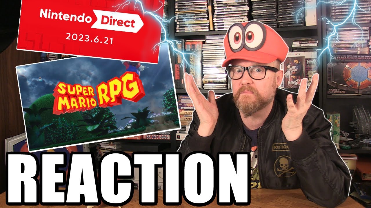 Thumbnail for NINTENDO DIRECT 2023 REACTION - Happy Console Gamer