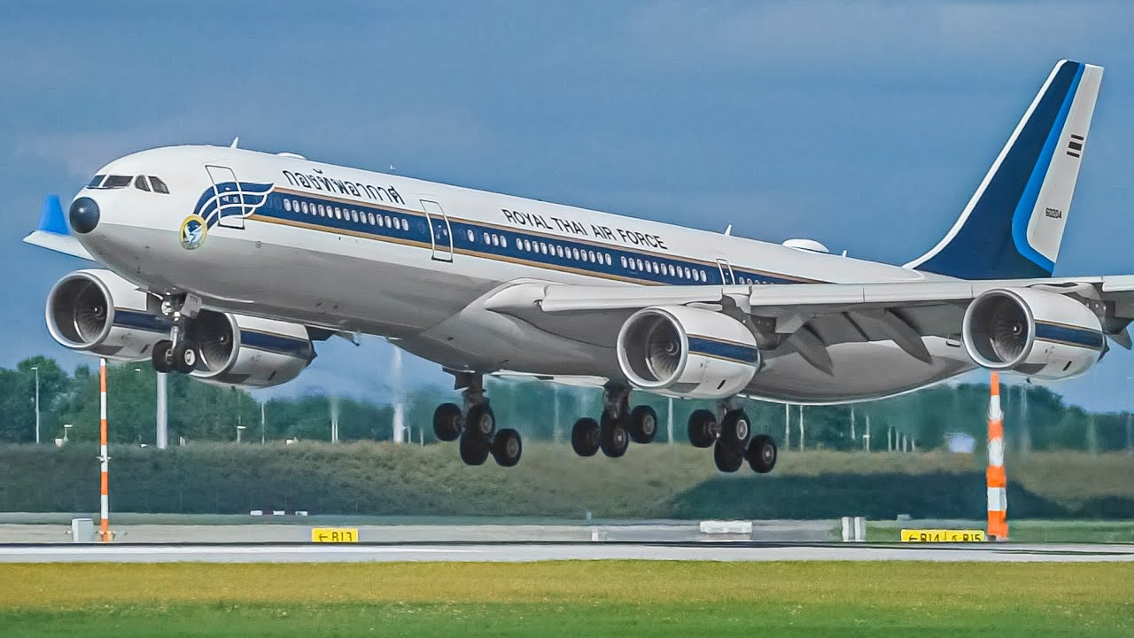 1 HR Watching Airplanes, Aircraft Identification | Munich Airport Plane Spotting [MUC/EDDM]