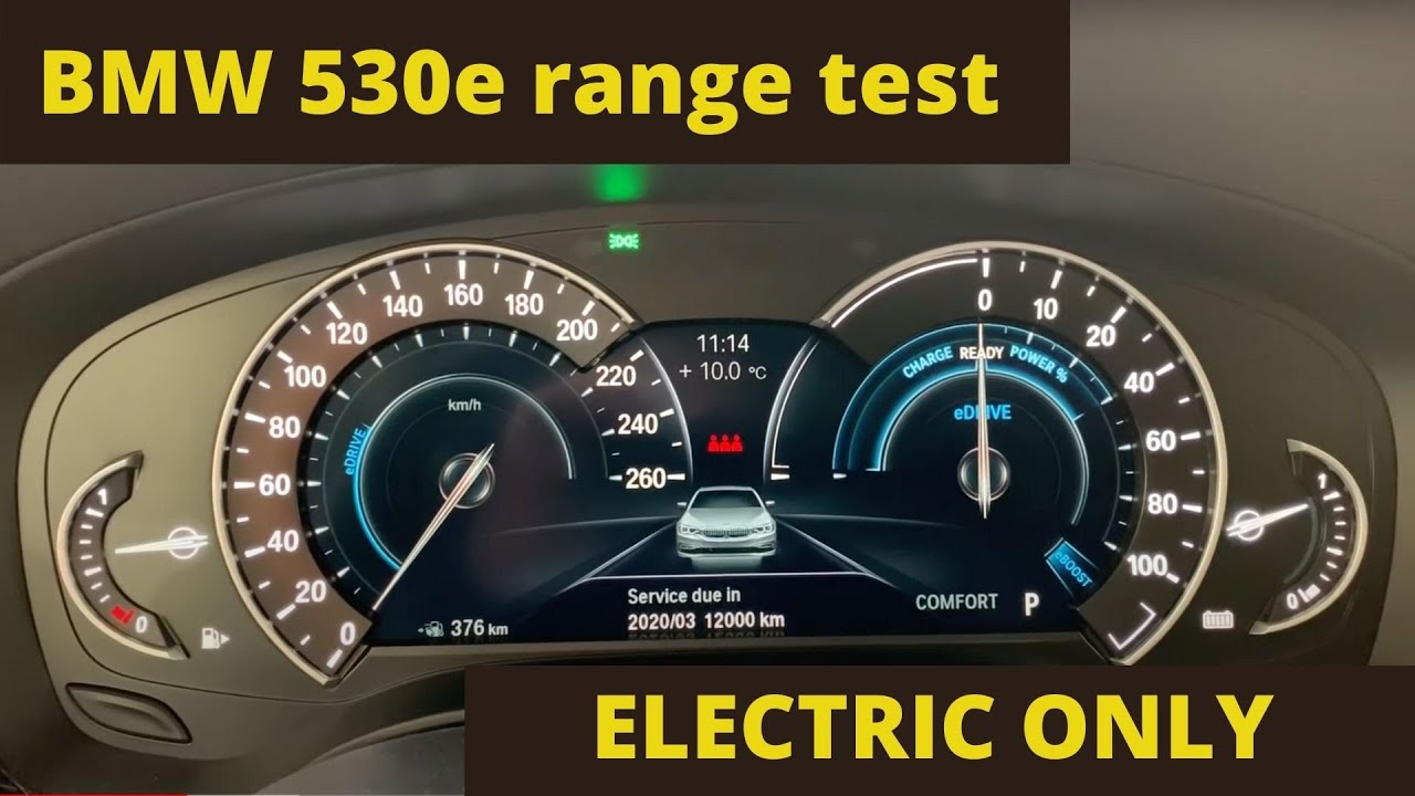 2018 Bmw 530E How Far You Can Go Without Petrol?