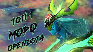 ТОП 1 МОРФ OPENDOTA ГЕЙМПЛЕЙ ГАЙД ЧЕРЕЗ АГАНИМ В ПАТЧЕ 7.32 | AVICEXD DOTA 2