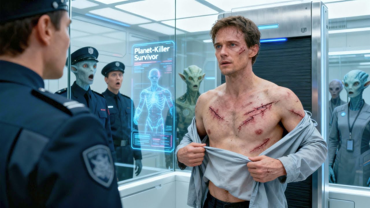 Охрана обнаружила шрамы на его груди — в базе данных его отметили как «Выжившего после уничтожени...