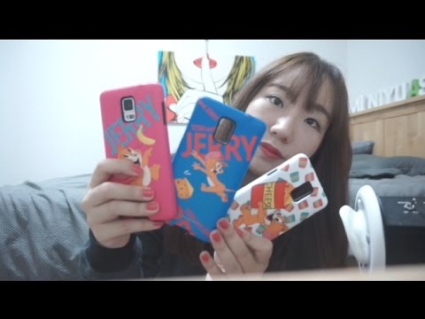 3Dio Korean 한국어 ASMR/토독토독 톰과제리 폰케이스 두드리기/Binaural Tapping Sounds