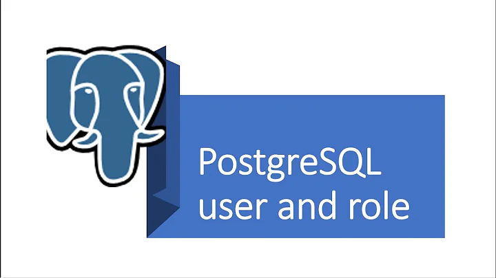 Part 13- PostgreSQL user and role Management