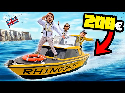 On va en Angleterre avec notre bateau rénové ! (il est incroyable 😲)