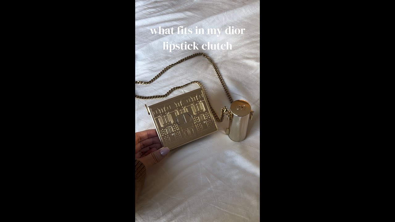 what is in my $190 dior lipstick clutch