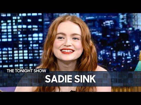 Sadie Sink on Max's Fate in Stranger Things' Final Season & Auditioning for The Whale | Tonight Show