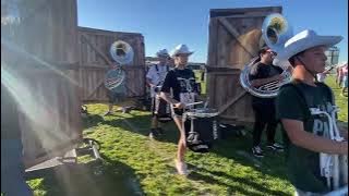 Green Canyon High School Marching Band Rehearsal Video 2022