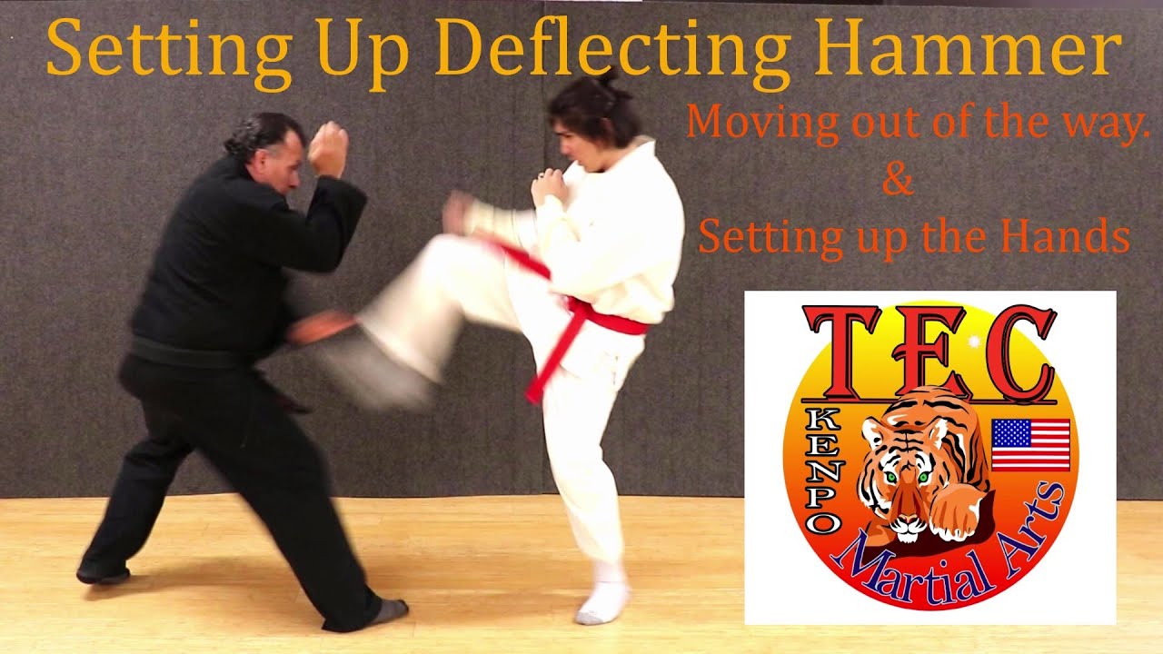 Kenpo (Deflecting Hammer) Setting the Trap. YouTube