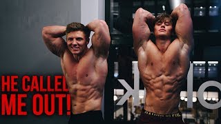 ARM WRESTLING DAVID LAID IN THE MIDDLE OF THE GYM | H3P Training