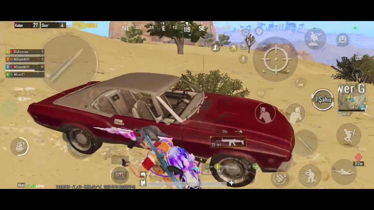 IGL GÖZÜNDEN HARİKA MİRAMAR MAÇI!/ +17 KILL WIN|TEAMSPEAK  