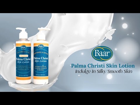 Palma Christi Moisturizing Skin Lotion - video from Baar Products