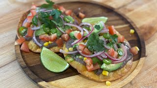 This Black Bean Tostada Has Main Character Energy
