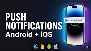 React Native Push Notifications Tutorial (Android & iOS) Firebase Notifee FCM Token Setup Part1 React Native Push Notifications Tutorial (Android & iOS) Firebase Notifee FCM Token Setup Part1