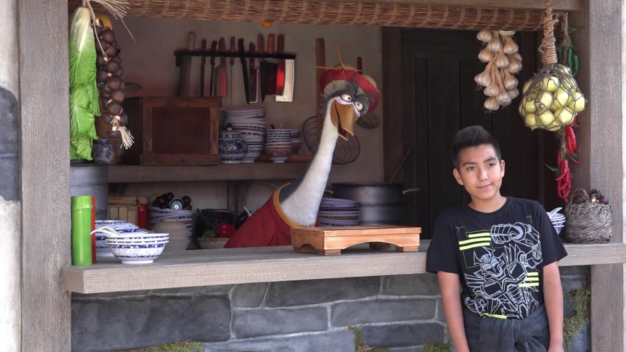 Mr. Ping's Noodle Shop Interactive Character Meet & Greet at Universal