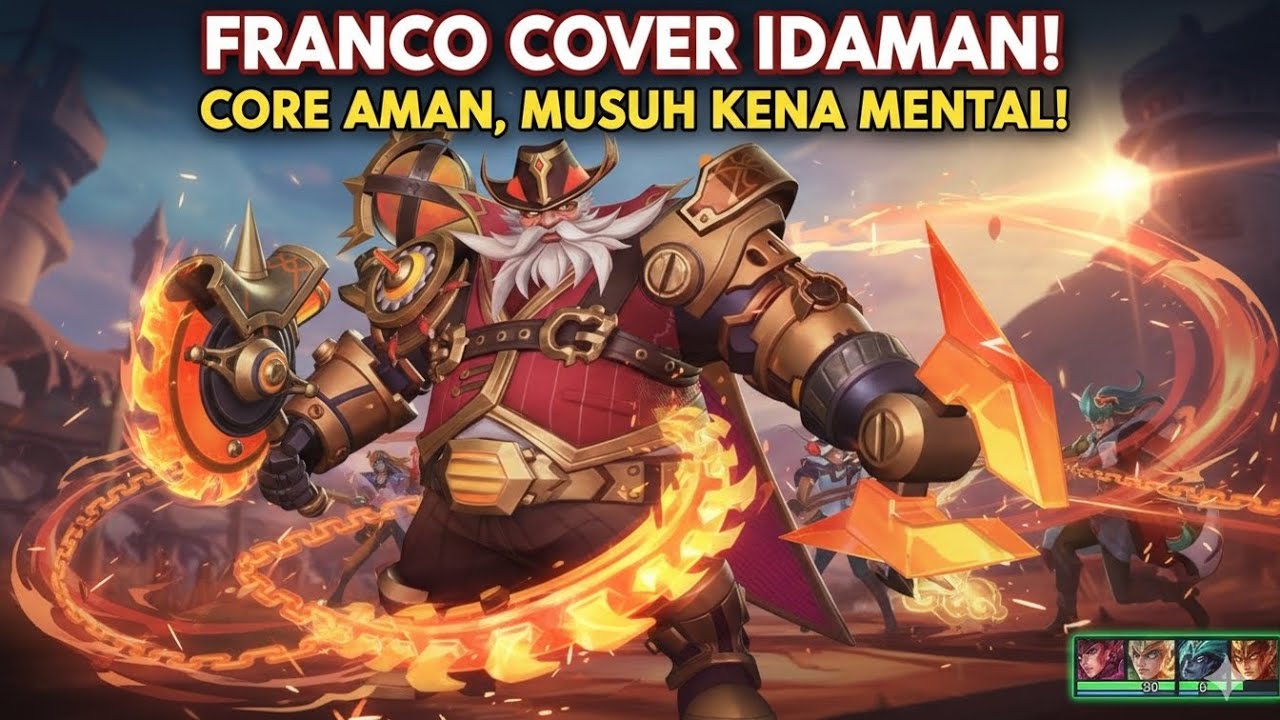 Hero Tank Gak Guna? Lihat Franco Ini Cover Tim Sampai Epic Comeback!