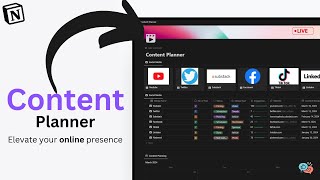 Notion Content Planner Template ( FREE Download) - Templete Tour
