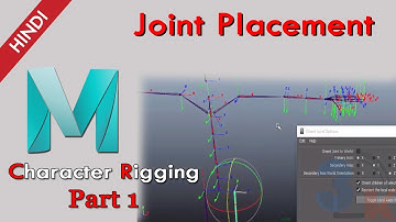 Character Rigging: Maya Joint Placement Part 1.
