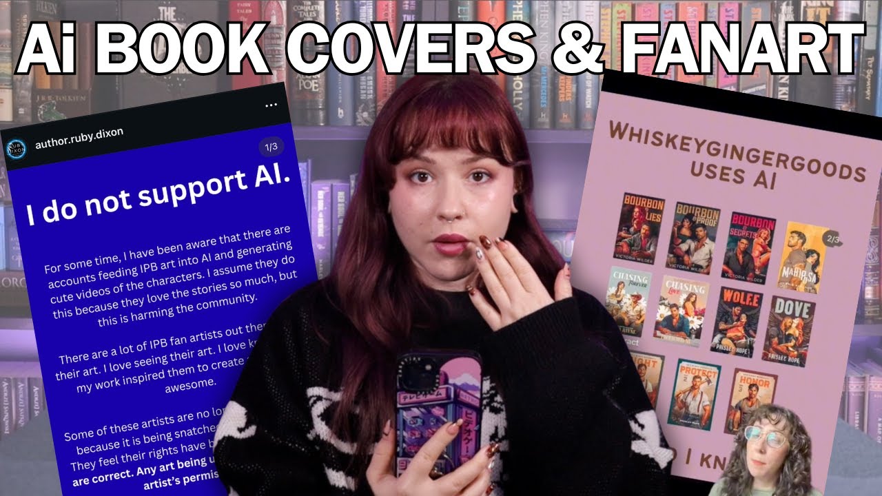 Может ли ИИ-искусство навредить вашим любимым книгам?