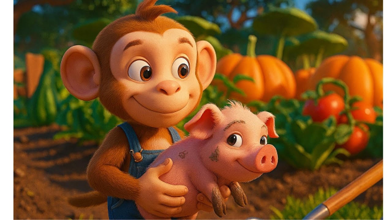 The Naughty Pig Escape 🐷🐒