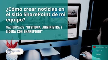 ¿Cómo crear noticias en el sitio SharePoint de mi equipo?