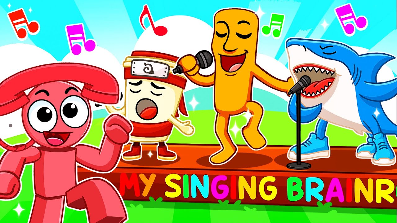 MY SINGING BRAINROTS Make MUSIC in Roblox!