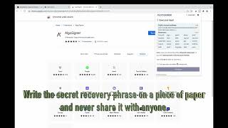 Algorand Wallet! How to install AlgoSigner (Algorand wallet extension for Chrome). Net Worth