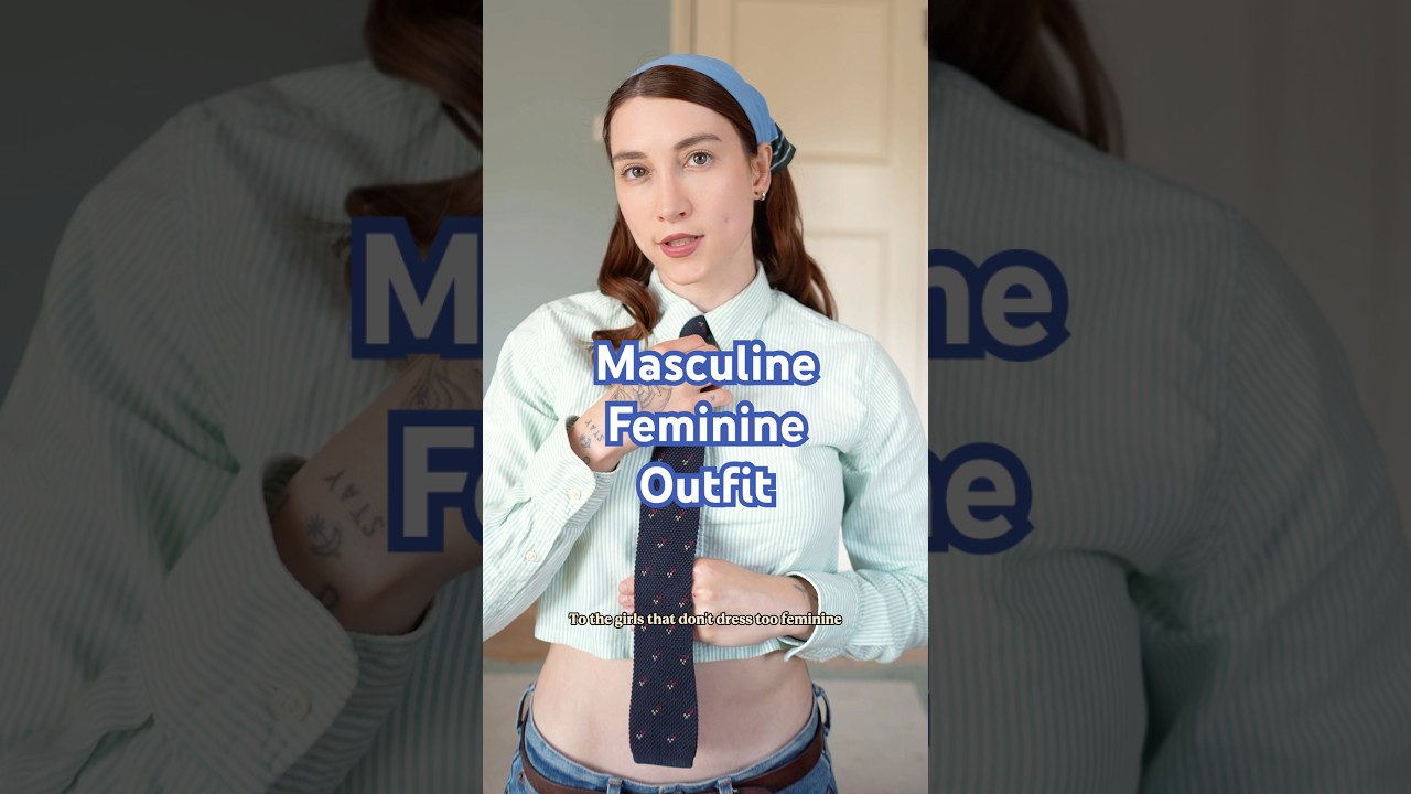 Can I wear a cropped shirt with a tie? 