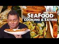 Seafood Cooking & Eating |तिसऱ्या रेसिपी |  Clams Recipe | Kunal Vijayakar