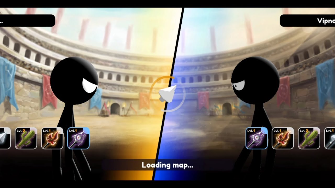 Stickman 🆚  me aerofight (⁠・⁠o⁠・⁠)◖⁠⚆⁠ᴥ⁠⚆⁠◗