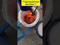 casting A knuckle from Raw Silver #shorts #youtubeshorts #casting