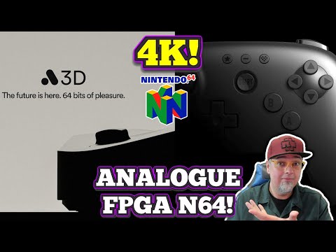 THIS IS NUTS! Analogue Is Making A FPGA 4K N64 Console! The 3D!