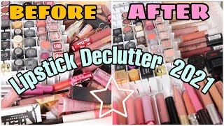 Major Lipstick Declutter & Organisation 2021 ⭐️