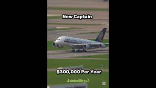 Download Lagu How Much Pilots Earn 🤑💵 (Singapore Airlines) #aviation #pilot #plane #singaporeairlines MP3