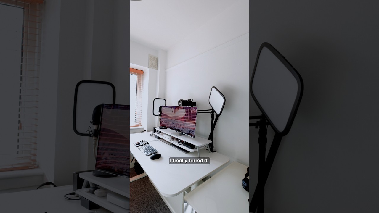 Monitor Stand Riser Wood Desk Shelf Organizer & Cable Management White 