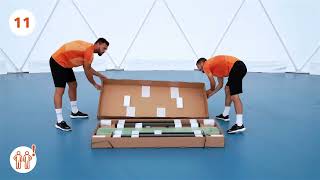 TEQ SMART Teqball Table Assembly