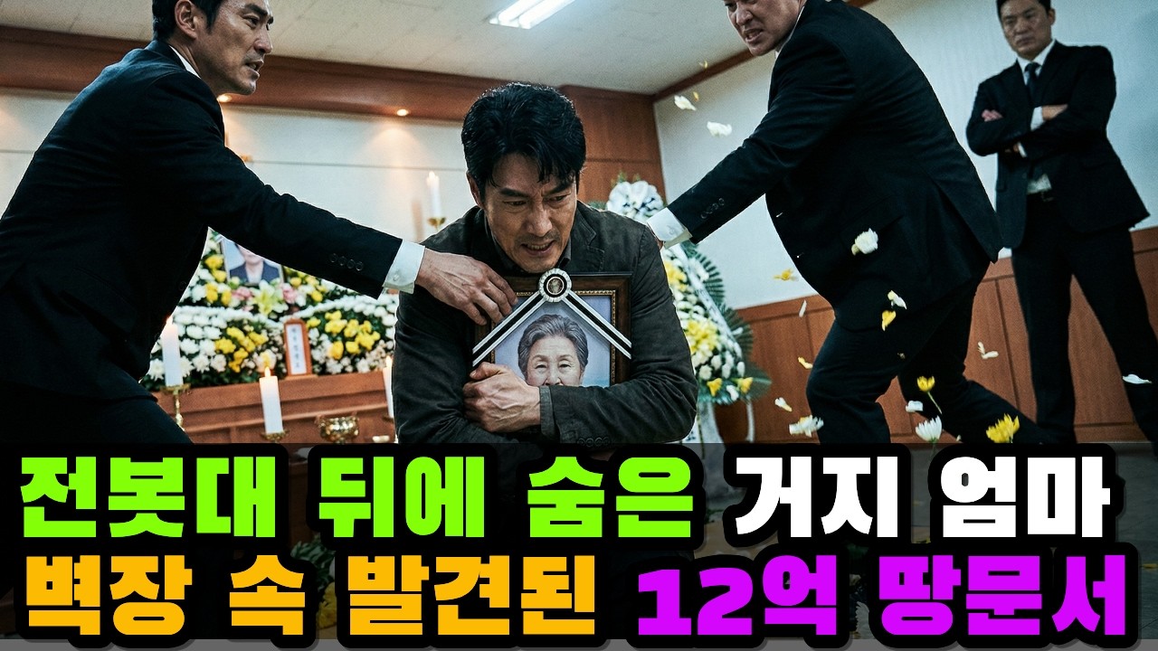 거지꼴이라고 무시했던 엄마, 유품 정리하다 벽장에서 쏟아진 12억 서류