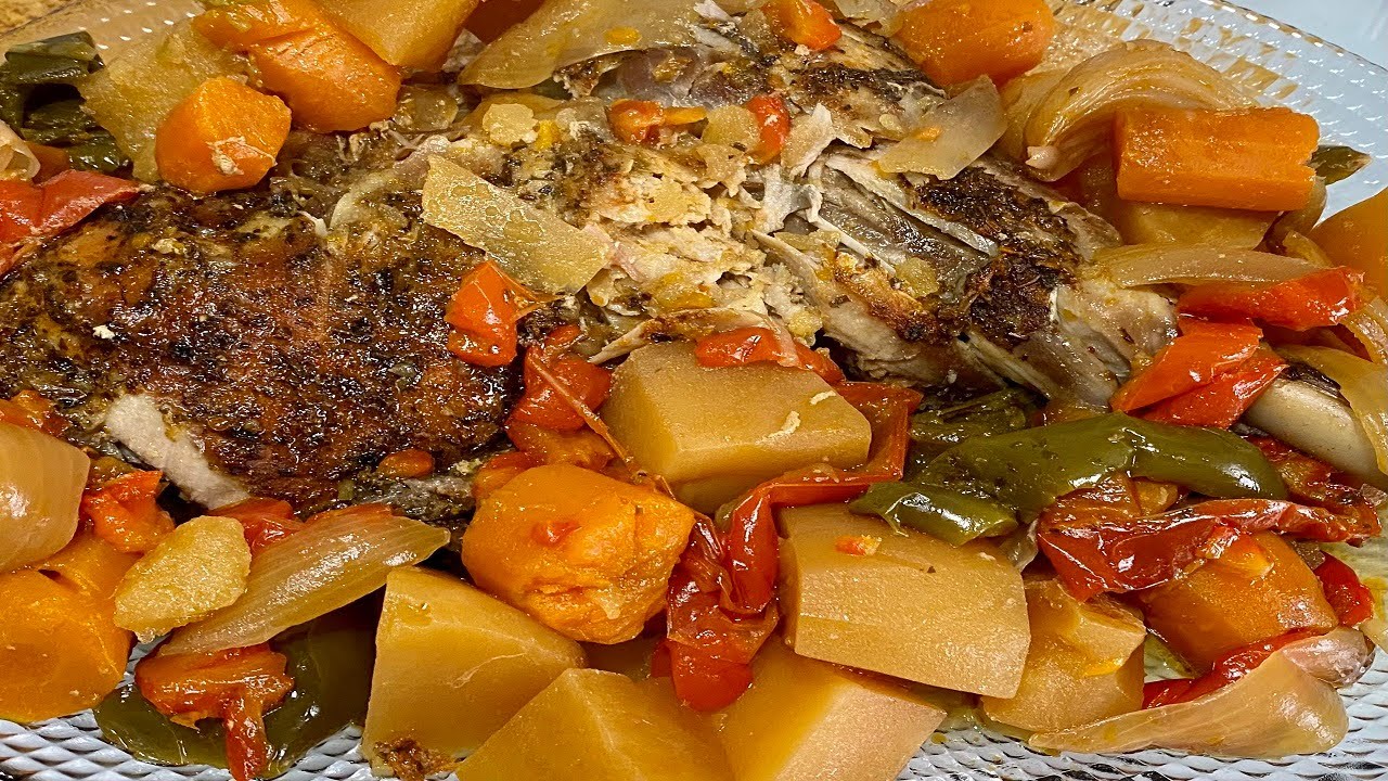 PIERNA DE PAVO CON VERDURAS EN OLLA DE COCCION LENTA!!