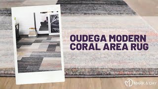 Oudega Modern Coral Area Rug